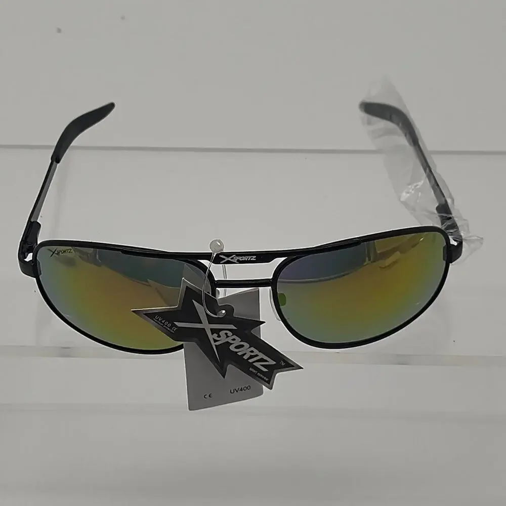 414 xsportz black sunglasses with